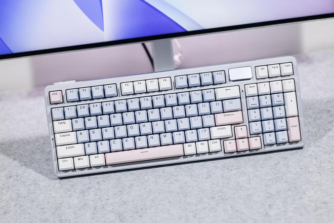 机械键盘评测：线性手感与静音输入的结合新葡京雷柏V700DIY-98无线三模(图6)