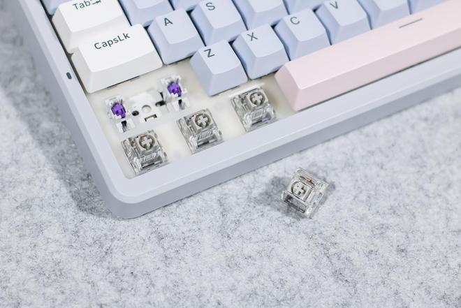 机械键盘评测：线性手感与静音输入的结合新葡京雷柏V700DIY-98无线三模(图9)
