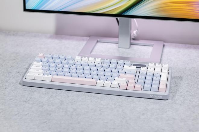 机械键盘评测：线性手感与静音输入的结合新葡京雷柏V700DIY-98无线三模(图20)